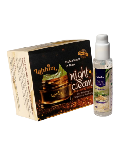 Lahhira Night cream & Lahhira Rice Face Wash